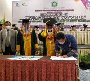 Dorong Siaran Sehat di Sulsel, STIE Amkop dan KPID Sulsel MoU