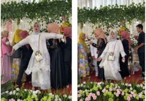 Tak Punya Malu! Cewek Berhijab Joget Tiktok Di Acara Nikahan Membuat Para Tamu Bubar