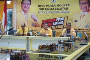 Airlangga Hartarto Dijadwalkan Lantik Pengurus DPD I Golkar Sulsel Pertengahan Juni