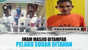 Ini Tampang Pelaku Penamparan Imam Masjid di Pekanbaru