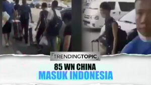 VIRAL Puluhan WN China Masuk ke Indonesia di Saat Masyarakat Dilarang Mudik