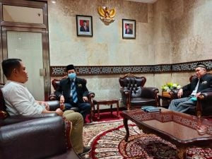 Kabag Kesra Sidrap Bertemu Imam Besar Masjid Istiqlal