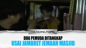 Video Aksi Jatanras Polrestabes RIngkus Dua Penjambret Jemaah Masjid di Makassar