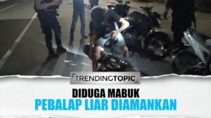 Aksi Patmor Polda Sulsel Kejar Pelaku Balap Liar di Makassar