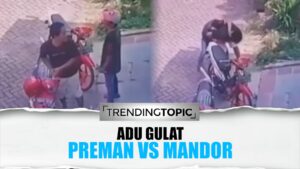 VIRAL Video Preman Palak Mandor Proyek Bangunan Hingga Bergulat di Jalanan