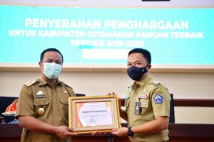 Sulsel Raih Penghargaan Provinsi Ketahanan Pangan Terbaik 2018-2020
