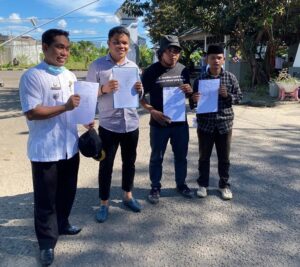 Usai Didemo, Pemkab Pinrang Teken Pernyataan dengan Warga Dusun Caku