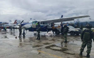 Teroris KKB Ganggu Operasional Bandara, Satu Kompi Anggota TNI-Polri Bersiaga