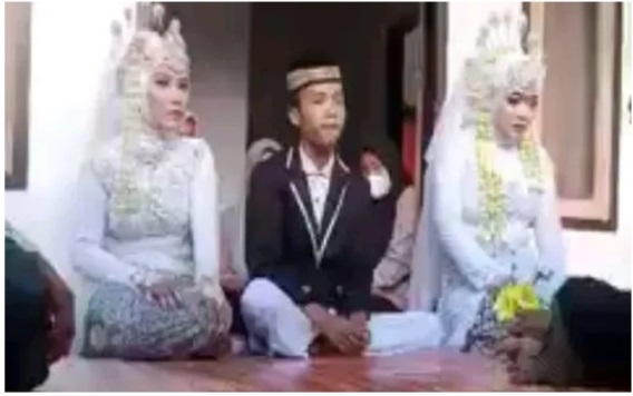 Kenal Lewat Facebook, Hebat! Qori Akbar Nikahi Dua Janda Cantik Bersamaan