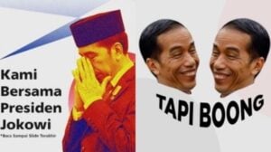 Bikin Meme Kritik, BEM Fisip Unpad: Kami Bersama Jokowi… Tapi Boong