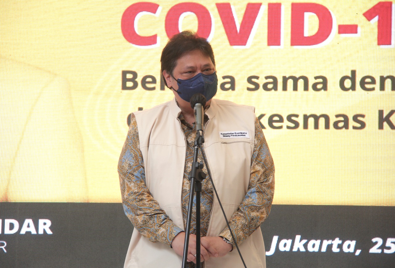 Airlangga Hartarto: Vaksin Dalam Negeri Upaya Menghemat Devisa