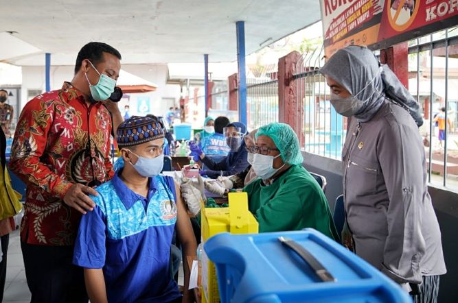 Kabar Baik! Capaian Vaksinasi Warga Binaan Se-Sulsel di Atas 50 Persen