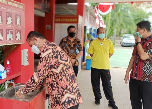Kemenkumham Sulsel Lakukan Evaluasi Protokol Kesehatan di Lapas