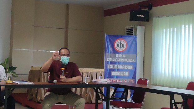 Dokter di Enrekang Tidak Percaya Covid-19, Satgas IDI Sulselbar Beri Jawaban Monohok