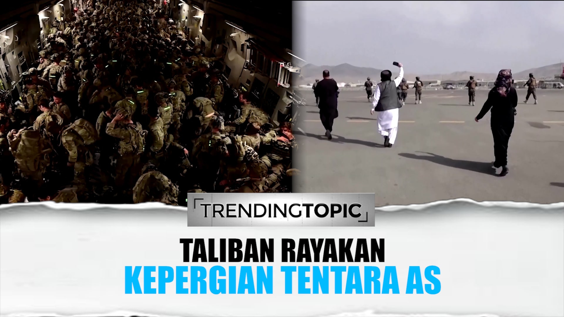 Pesawat Terakhir AS Tinggalkan Afghanistan, Ledakan Disusul Tembakan Beruntun Terdengar di Kabul