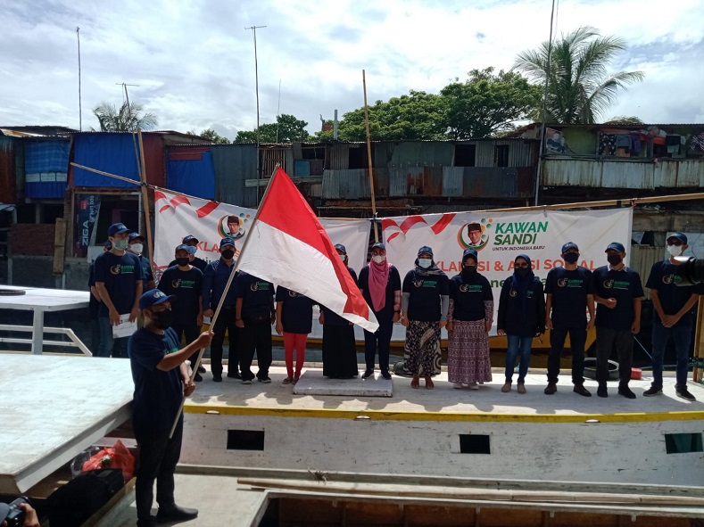 Relawan Kawan Sandi Deklarasi, Bertekad Menangkan Sandiaga di Pilpres 2024