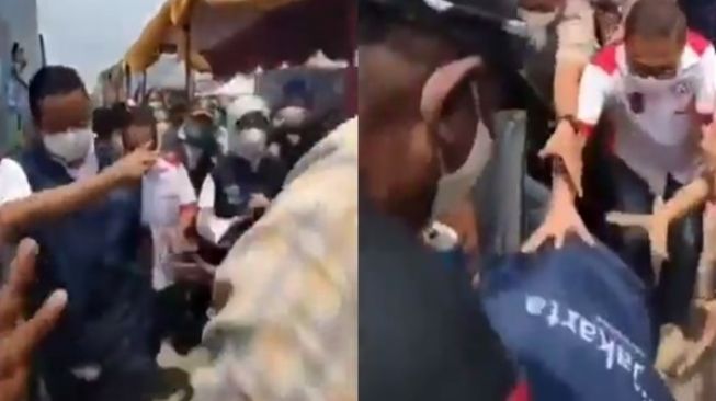 Viral Video Anies Baswedan Terperosok ke Selokan, Perekam Jadi Sorotan