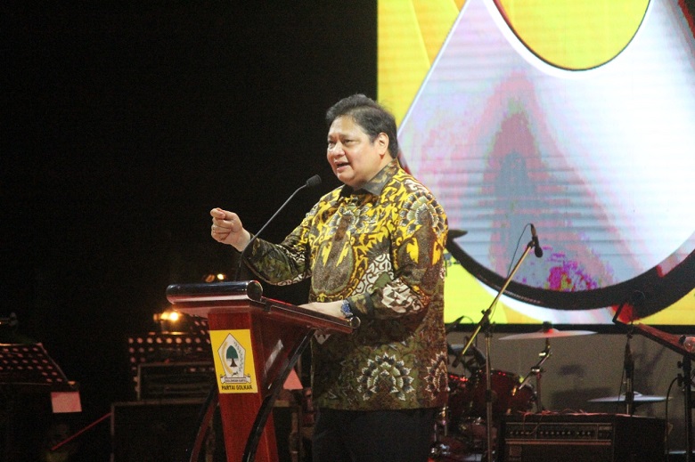 Pidato HUT Ke-57 Golkar, Airlangga: 2024 Harus Menang