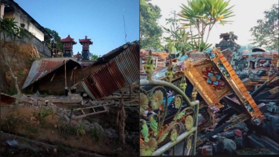 Gempa Guncang Karangasem, Beberapa Warga Mengalami Luka