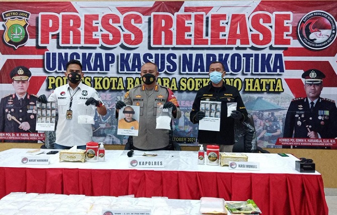 3,2 Kg Sabu-sabu Gagal Diselundupkan ke Indonesia Timur