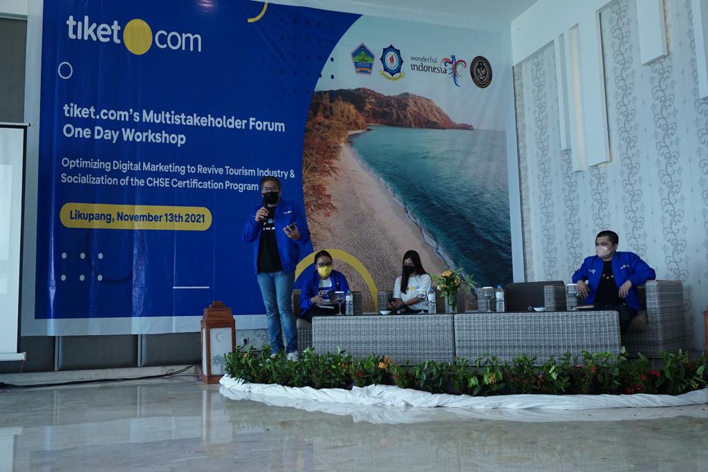 Dorong Pelaku Wisata Lokal Mandiri, Kreatif, dan Berdaya, tiket.com Gelar Coaching Klinic di Likupang