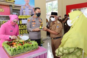 AKBP Andi Sinjaya : Gedung Wicaksana Laghawa Infrastruktur Utama Terciptanya Zona Integritas Polres Enrekang