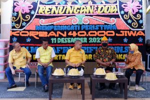 Golkar Makassar Peduli Keluarga Korban Peristiwa 40 Ribu Jiwa