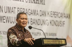 Khotib di Masjid Raya Mujahidin, Wali Kota Bandung Oded M Danial Meninggal