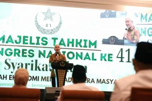 Hadiri Kongres Syarikat Islam, Ganjar Ingatkan Tantangan Era Masyarakat 5.0