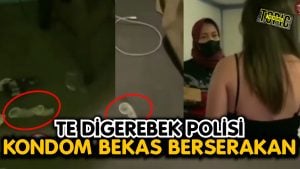 Banyak Kondom Bekas Berserakan saat Selebgram TE Digerebek Polisi di Kamar Hotel