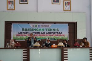 Ciptakan Sekolah Berbudaya Lingkungan, Dinas Lingkungan Hidup Sidrap Gelar Bimtek Adiwiyata