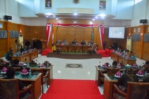 Wabup Sidrap Sampaikan Pendapat Bupati atas Tiga Ranperda Inisiatif DPRD