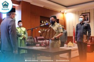 Bupati Bantaeng Lantik Abdul Wahab Sebagai Penjabat Sekda Bantaeng