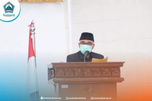 Wabup Bantaeng Memaparkan Jawaban Eksekutif Atas Pemandangan Umum Fraksi