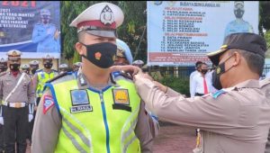 Jelang Natal dan Tahun Baru 2022, Polres Bantaeng Apel Gelar Pasukan Ops Zebra 2021