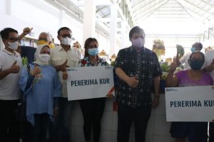 Airlangga Hartarto Apresiasi Program Digitalisasi BNI di Pasar Phula Kerti Denpasar