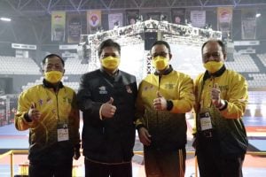 Ketum PB WI Airlangga Hartarto Akan Bangun Pusat Pelatihan Wushu Indonesia
