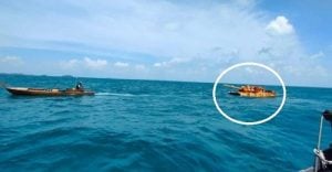 Nelayan Temukan Benda Mirip Tank Mengapung di Laut, Ini Penampakannya