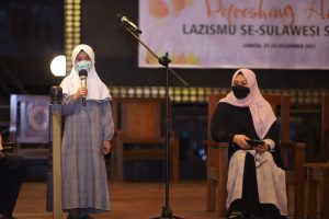 Erna Rasyid Taufan Antarkan Lazismu Parepare Raih Lazismu Award Nasional