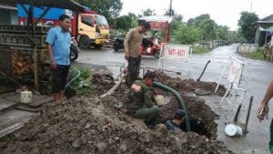 PDAM Sedang Lakukan Perbaikan, Warga Makassar Harap Bersabar