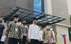 Jokowi Resmikan Kantor PP DMI, Anies Baswedan Turut Mendampingi JK