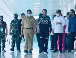 Presiden Jokowi Tinjau Kesiapan Bandara Lombok Sambut MotoGP 2022