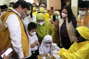 Prioritaskan Vaksinasi Anak, Menko Airlangga: Akselerasi Sekolah Tatap Muka