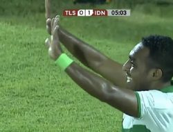 Babak I, Indonesia Unggul 2-0 atas Timor  Leste