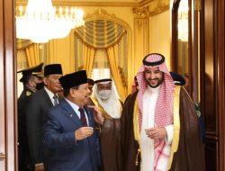 Lawatan ke Riyadh, Menhan Prabowo Disambut Pangeran Khalid bin Salman, Bahas Apa?