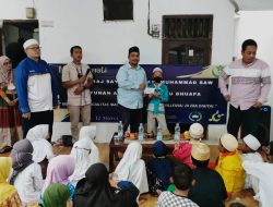 Peringati Isra Miraj, SESMI dan PJTR Beri Santunan kepada Anak Yatim