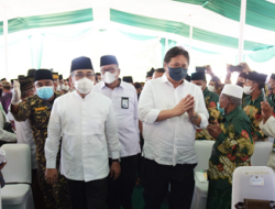 Hadiri Harlah NU Ke-96, Menko Airlangga Dorong Percepatan Program Peremajaan Sawit Rakyat di Muara Enim