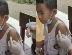Viral Video Anak Badui Kebal Suntik Vaksin, Dinkes Banten Bilang Begini…