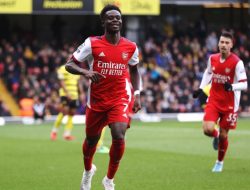 Kalahkan Watford, Arsenal Tembus 4 Besar Premier League Inggris