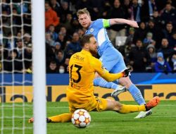 Manchester City Tekuk Atletico di Leg Pertama Babak 8 Besar Liga Champions